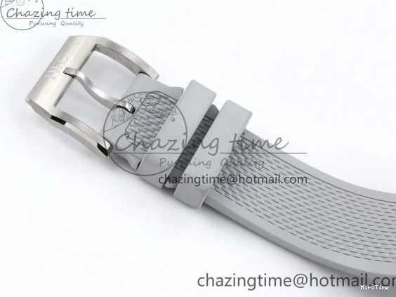 MIROTIME 0502 Portuguese Chrono IW3716 Z+F 1:1 Best Edition White Dial on Gray Rubber Strap A WrinkleFree 7014